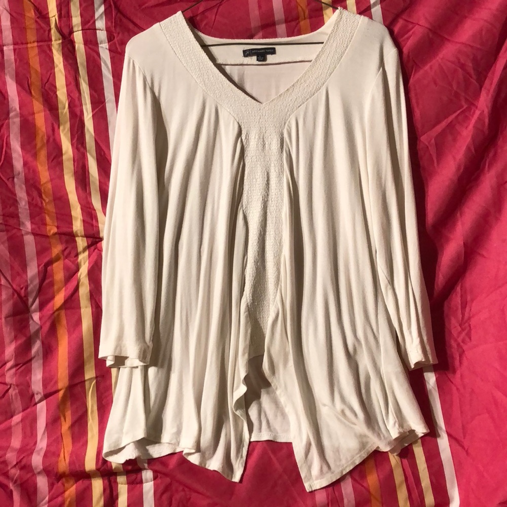Cream blouse
